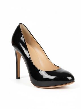 Giuseppe Zanotti Classic Black Patent Leather High Heel Pumps Size 10